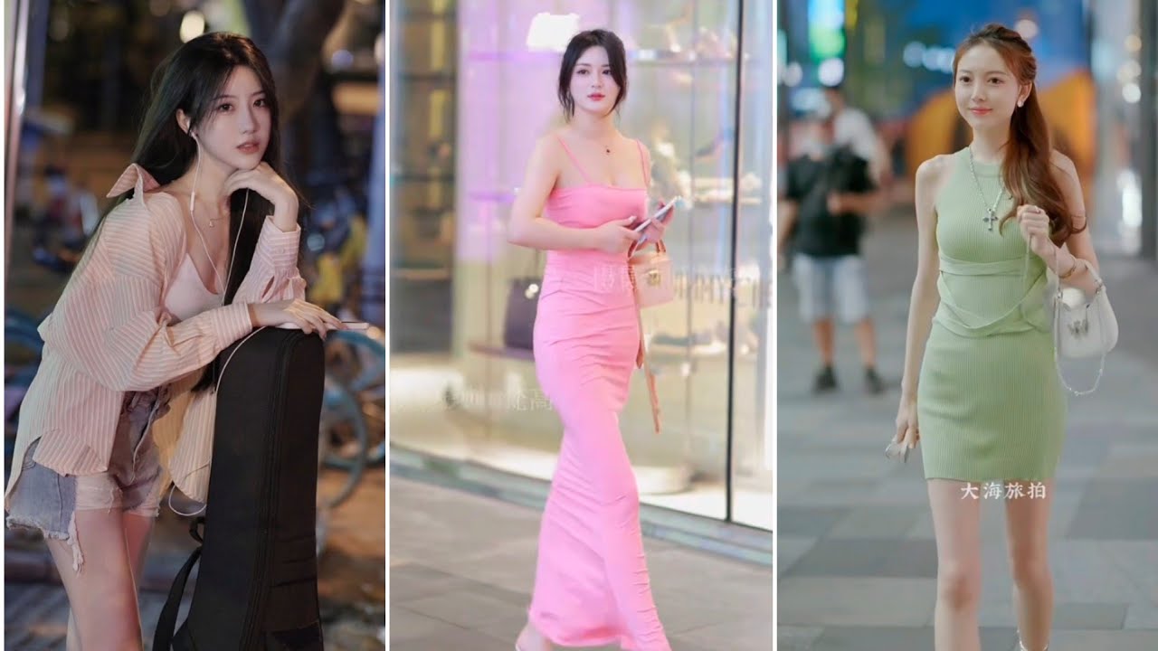 Chinese Street Fashion [抖音] China TikTok