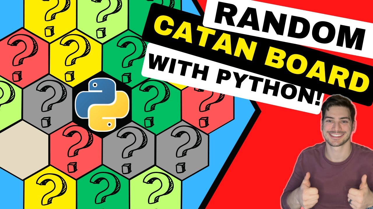How to Program a Random Catan Board Generator in Python! Amazing Beginner Project!