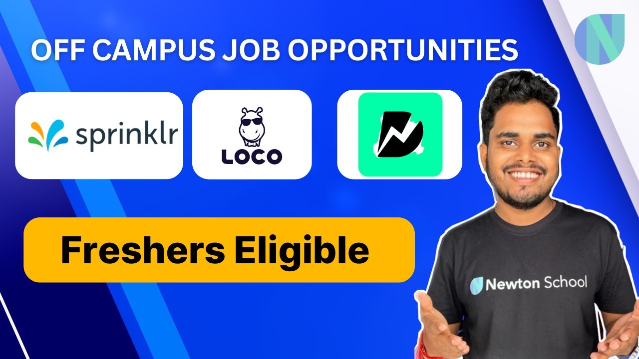 Sprinklr and Dunzo Hiring for Software Developers | Freshers Eligible