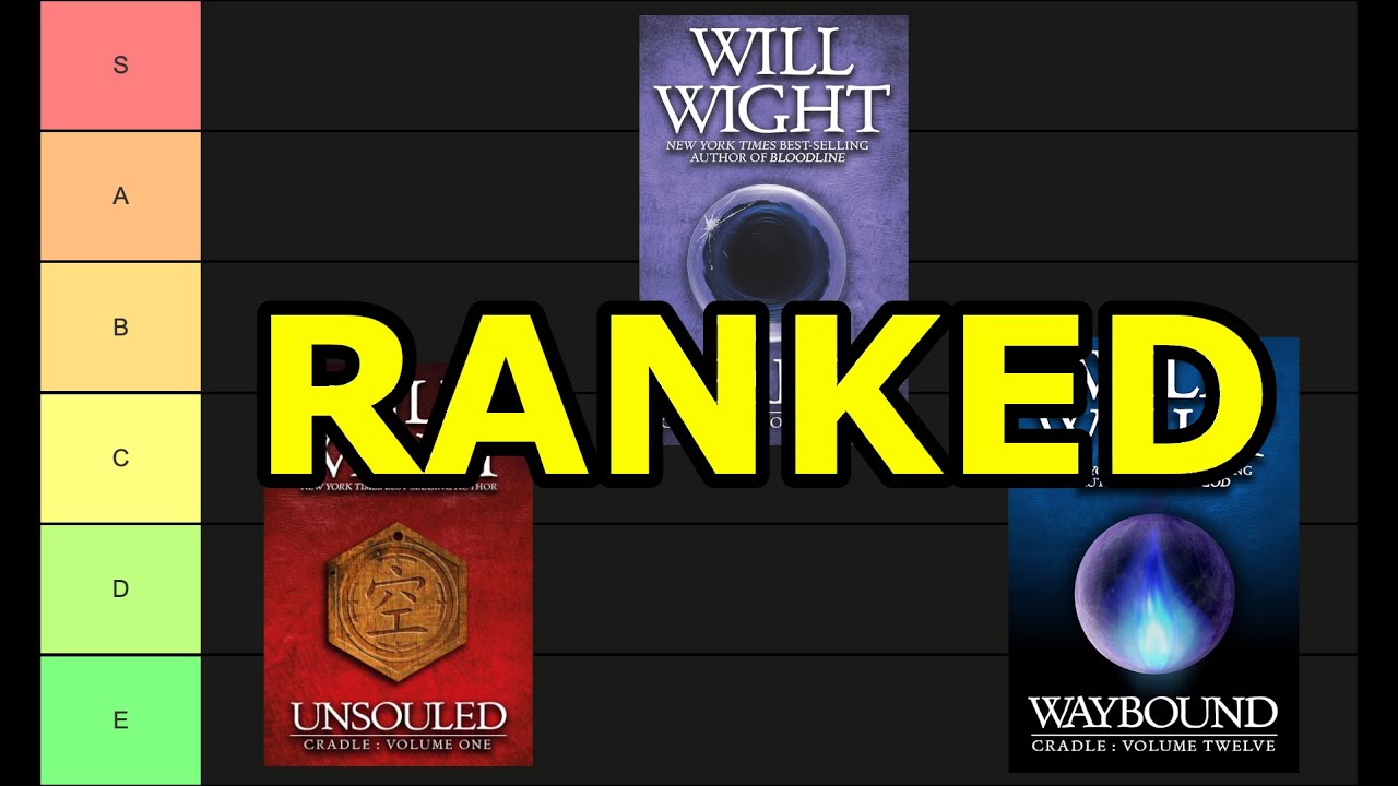 Cradle Series Tier List | Cradle Books Ranked