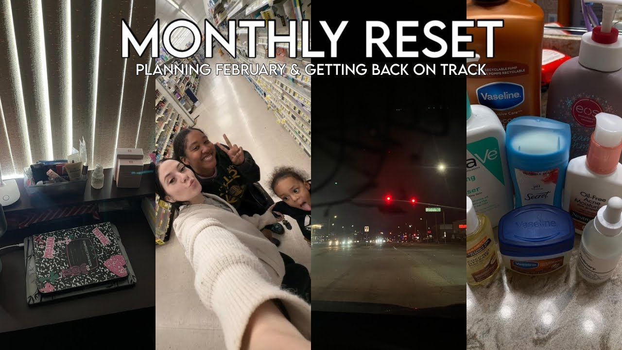Monthly Reset | Planning February & Getting Back on Track