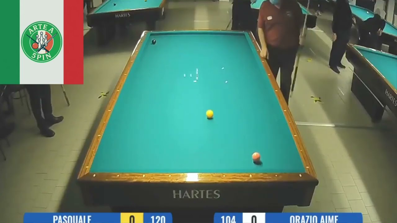 🎱 GARA LEGA BILIARDO – Pasquale vs Orazio Aime