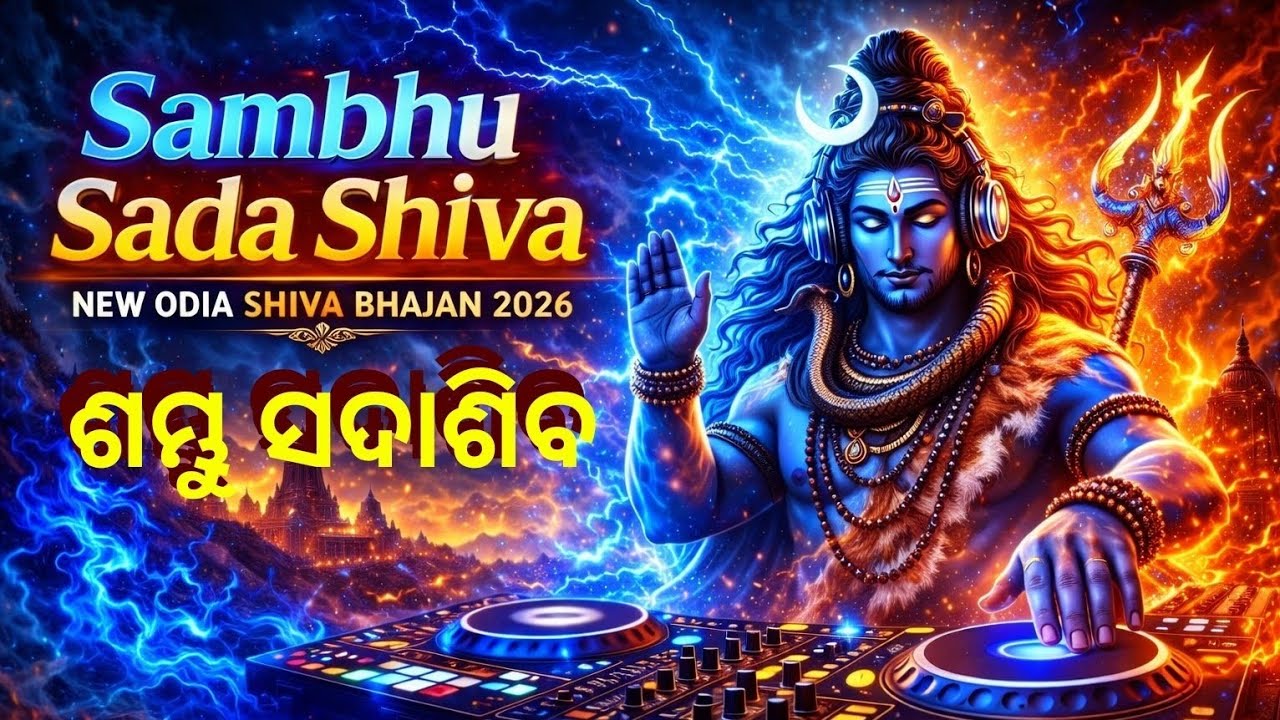 ଶମ୍ଭୁ ସଦାଶିବ | Sambhu Sada Shiva | New Odia Shiva Bhajan 2026 | DJ Mahadev Song | Har Har Mahadev 🔥