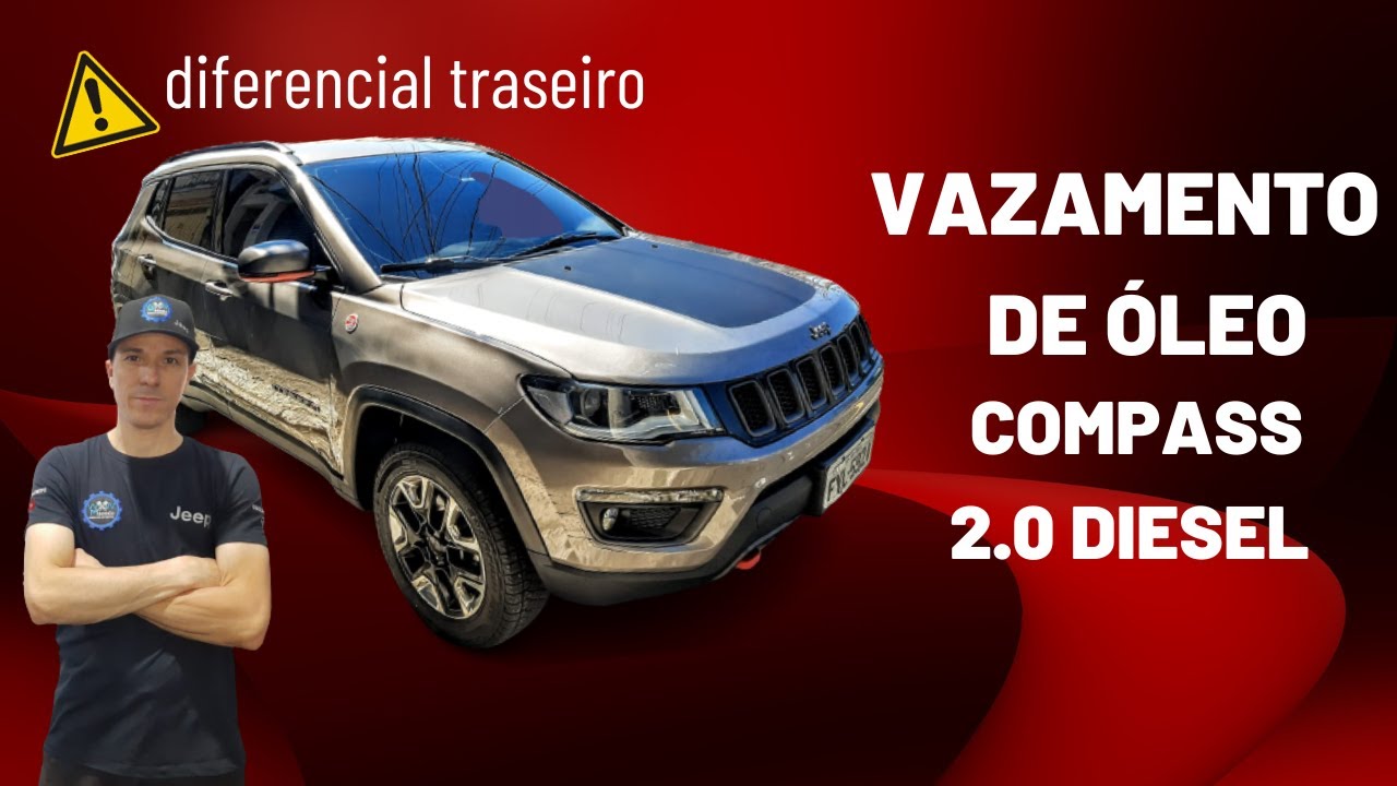 🚨[ATENÇÃO] Vazamento de óleo no Jeep Compass Diesel 2.0