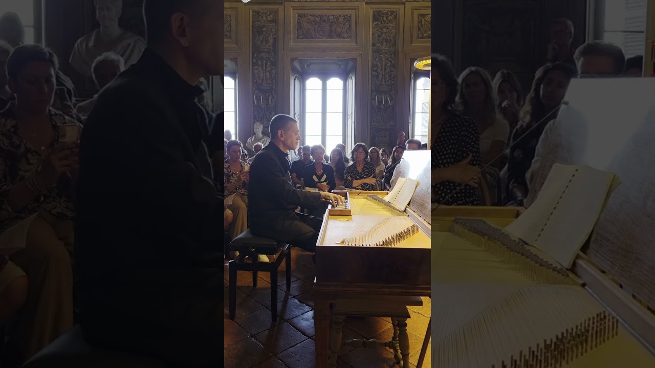 J. S. Bach: Prelude and Fugue in F minor BWV 881 - Matteo Messori, clavichord (Live in Bergamo)