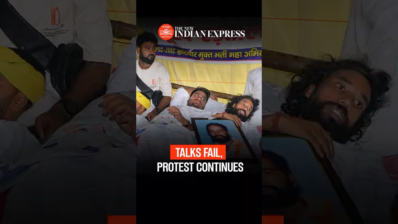Jharkhand student protest continues in Ranchi as talks with the govt fail