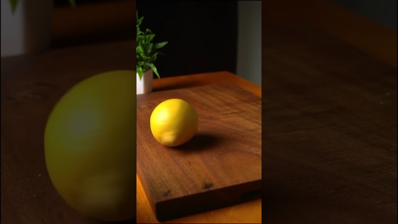 Don't Skip This Step! (Lemon Zest) 🍋 #satisfying #food #fruit #vegan #veganrecipes #dishcovery