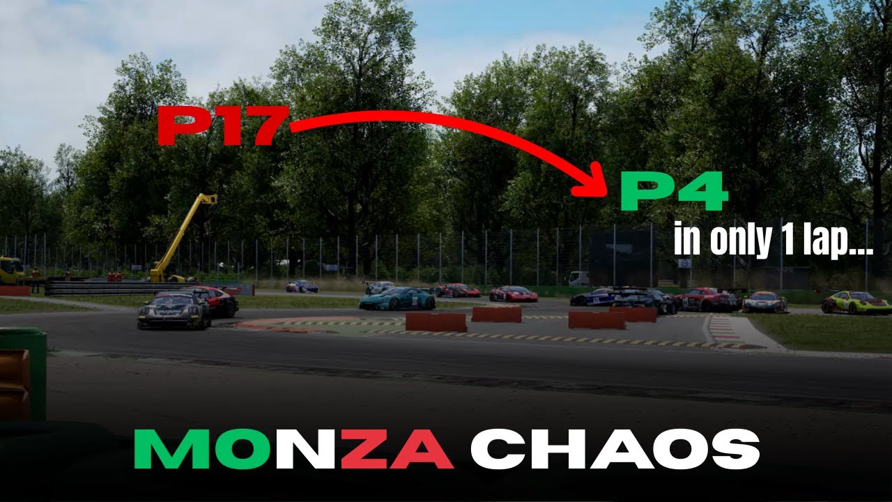 13 Overtakes in Just ONE Lap at Monza! // ACC Online Race // Off-Season Racecraft | Episode 1