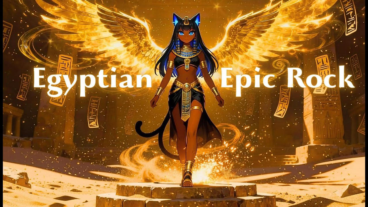🔥Ancient Egyptian Rock 🎸👑1 Hours ofEgyptian Vibes for Working / Gaming