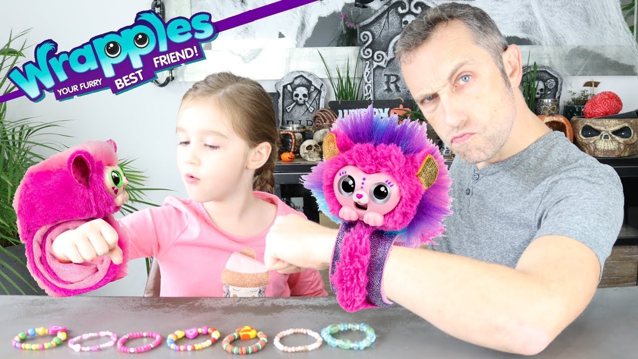 Les WRAPPLES : des bracelets interactifs et tout doux à câliner ! TROP MIGNON TROP CUTE !!!