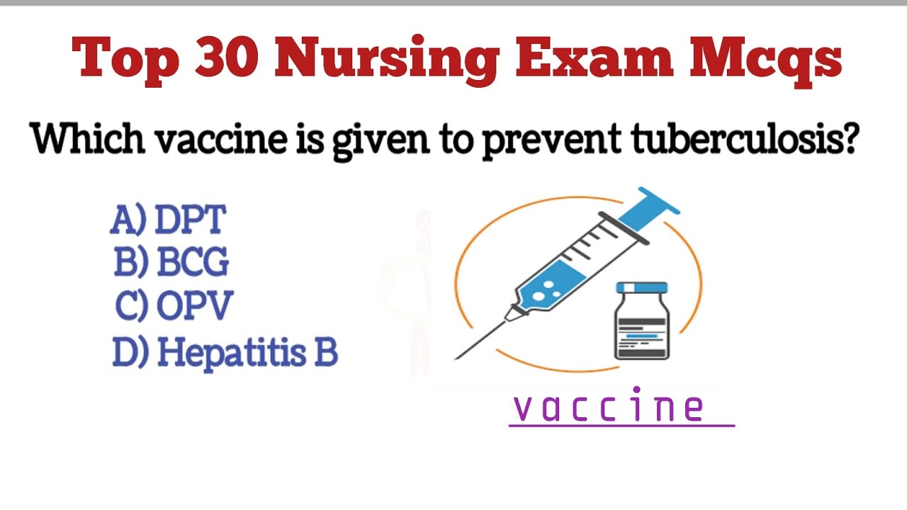 Top 30 Nursing Mcq | Nursing Mcqs questions | Nursing Exam Preparation | Staff Nursing Officer