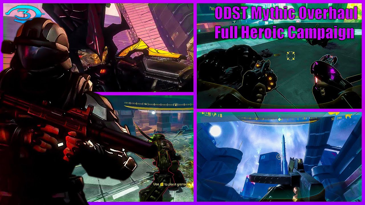 Halo 3 ODST Mythic Overhaul Campaign Full Game