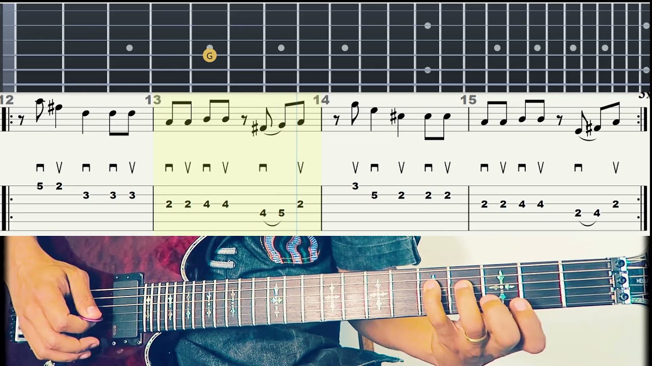 Kompa Riff on Guitar
