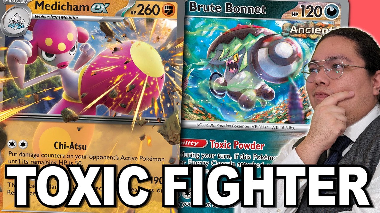 Medicham ex uses POISON to get EASY KOs!