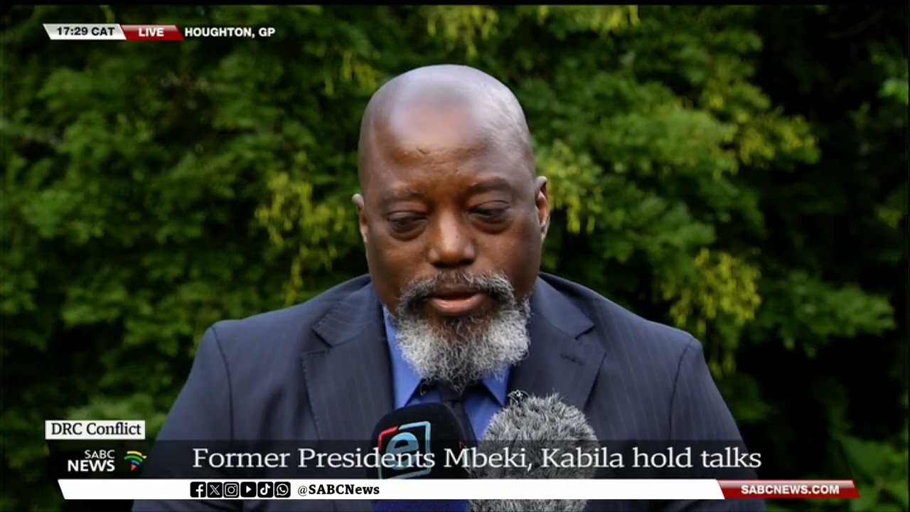 DRC Kabila | Former Presidents Mbeki and Kabila held talks in Johannesburg