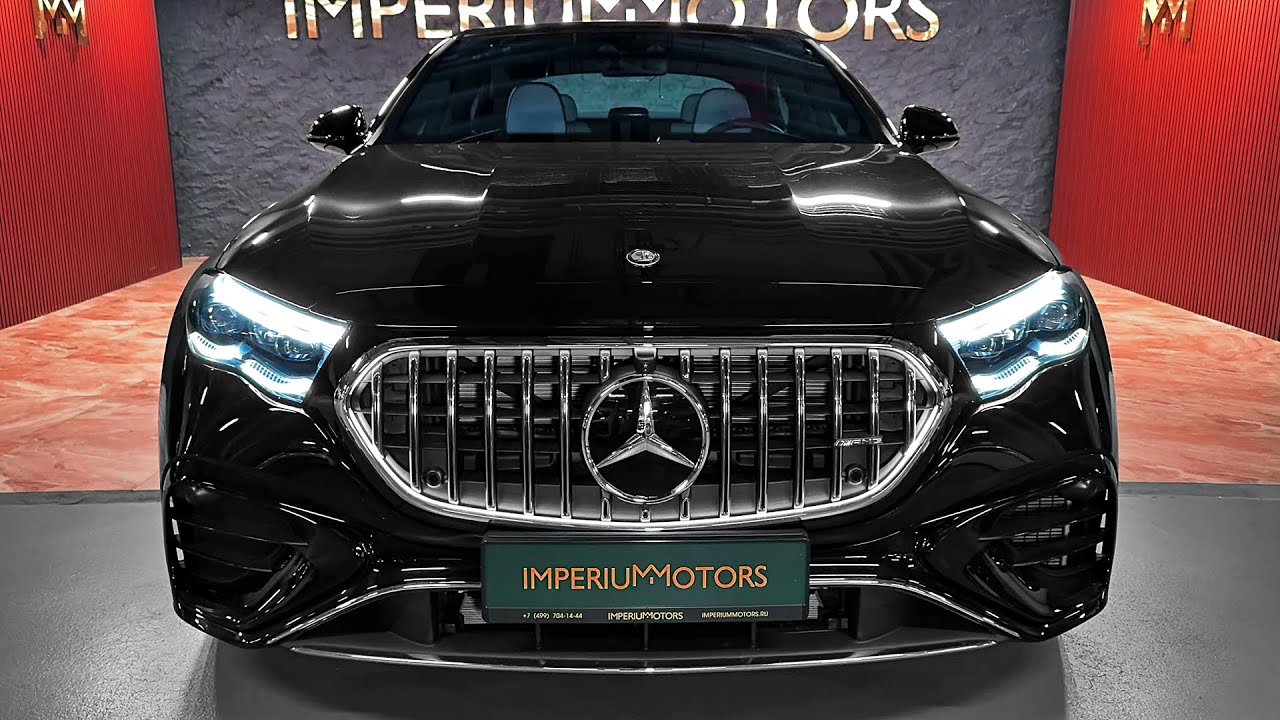 2025 Mercedes-AMG E53 - Dreamy Mid-Size Luxury Sedan!
