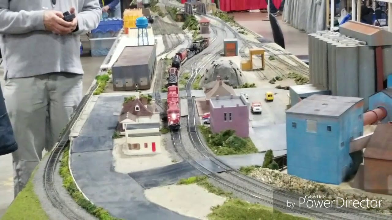 Amherst Railway Society Model Train Show 2018 in West Springfield, Mass