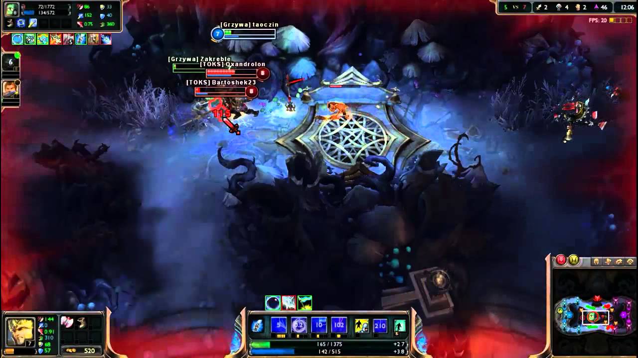 League of Legends Gimper Zakreble i Taoczin niszczycielska tr&oacute;jka