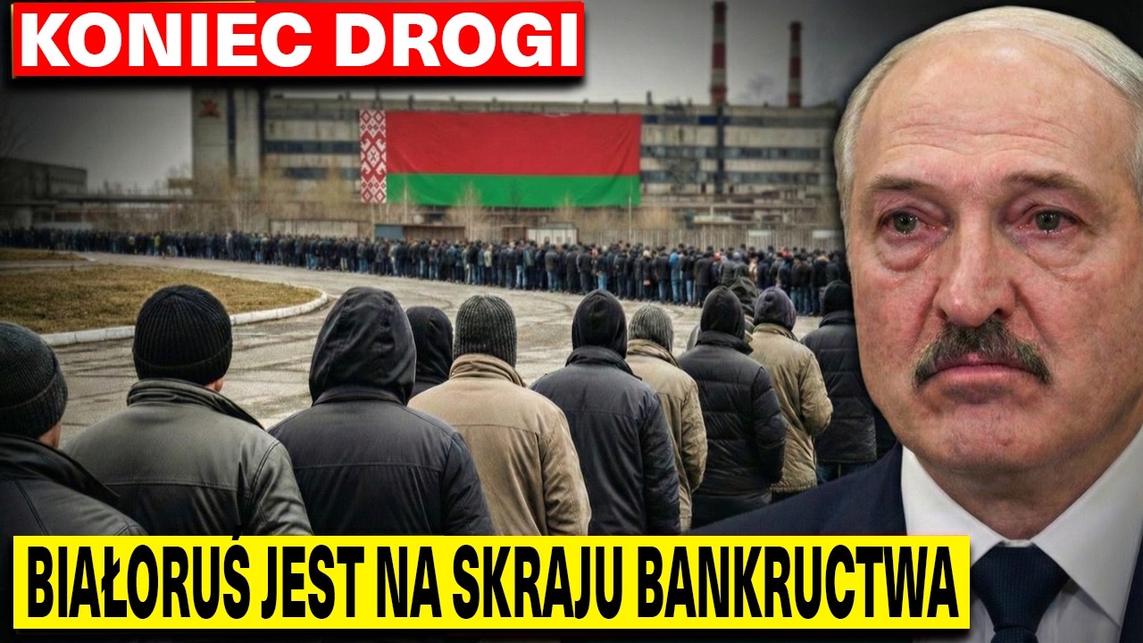 UCIECZKA Z BIAŁORUSI: Miliony UCIEKAJĄ, główny przemysł IMPLODUJE, gospodarka Łukaszenki bankrutuje