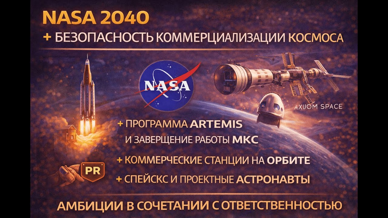 Будущее МКС и частный космос: Миссии Axiom Ax-4 и Ax-5, замена станции и риски NASA