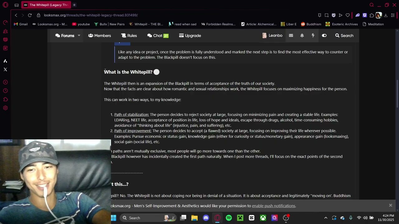 blackpill vs whitepill