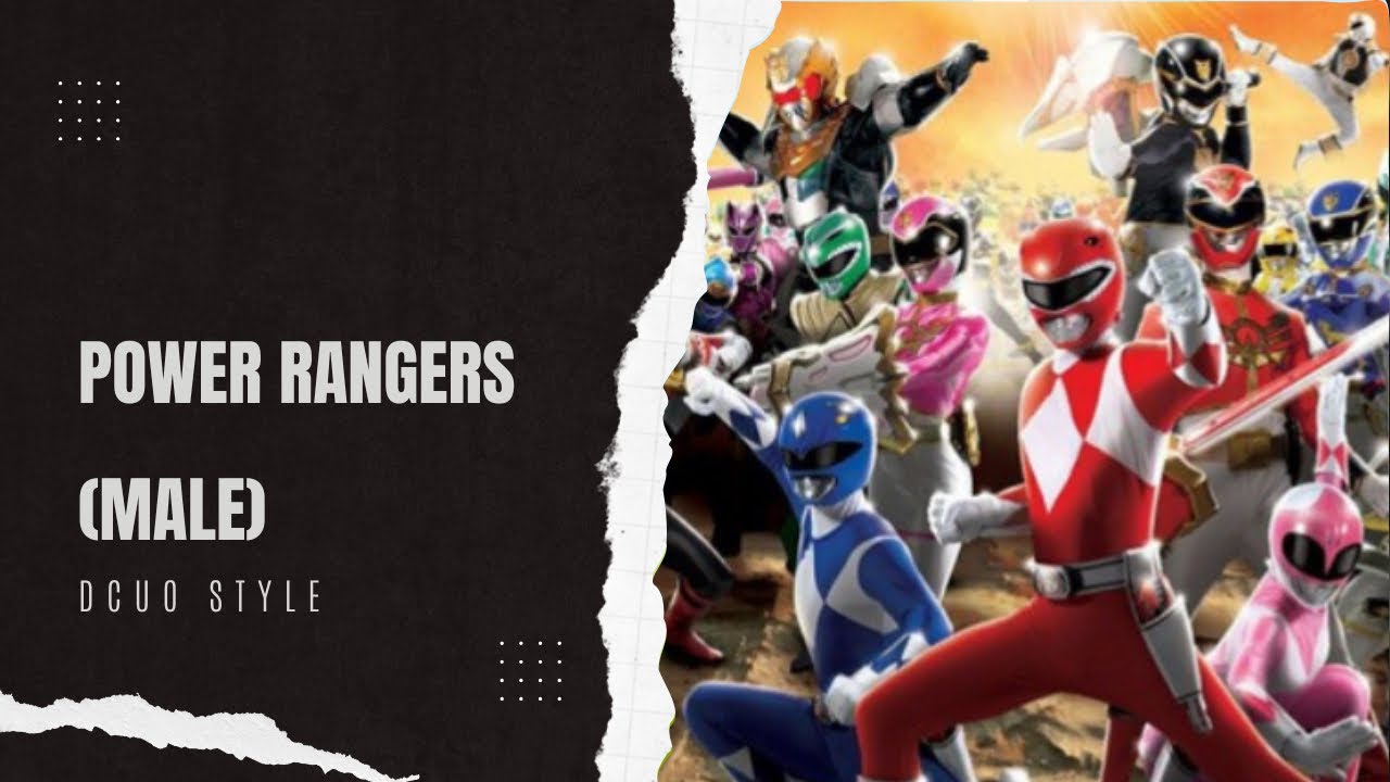 DCUO Power Rangers Style (Male)