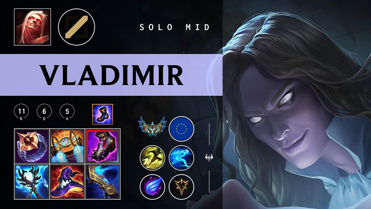 Vladimir Mid vs Vex - EUW Challenger Patch 26.04