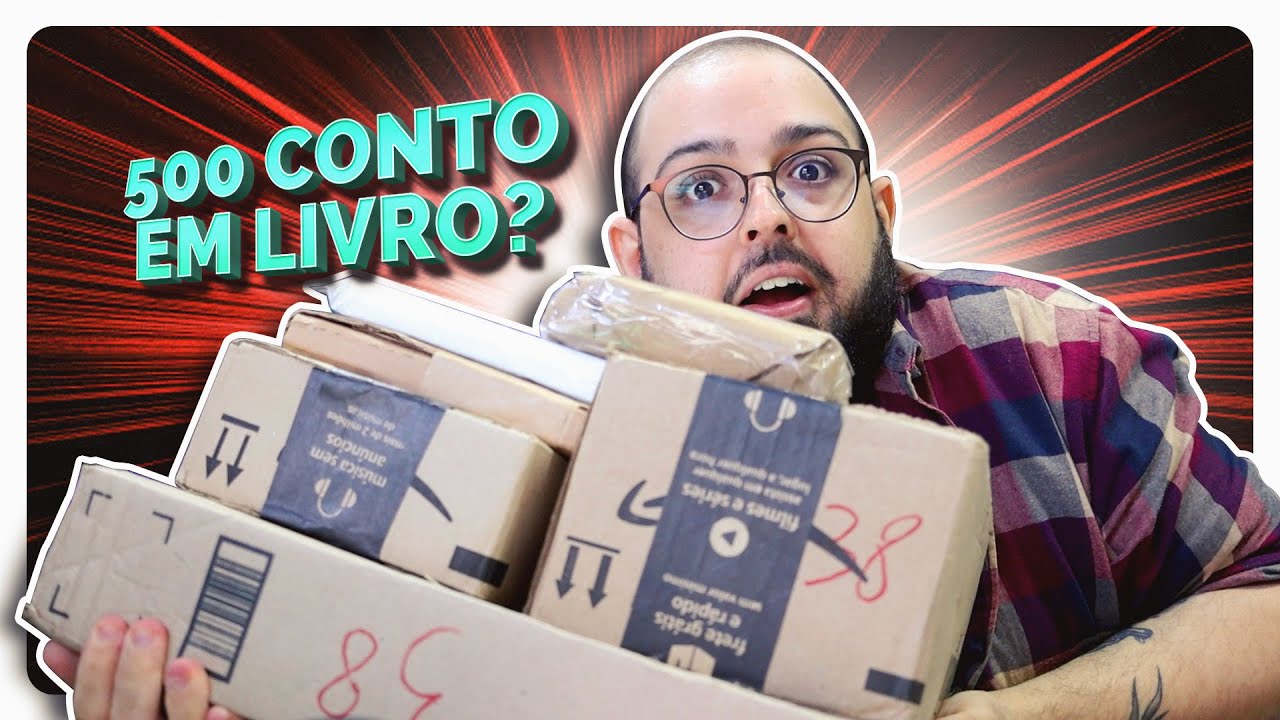 UNBOXING: Comprei uma porrada de livros (e várias edições em capa dura)