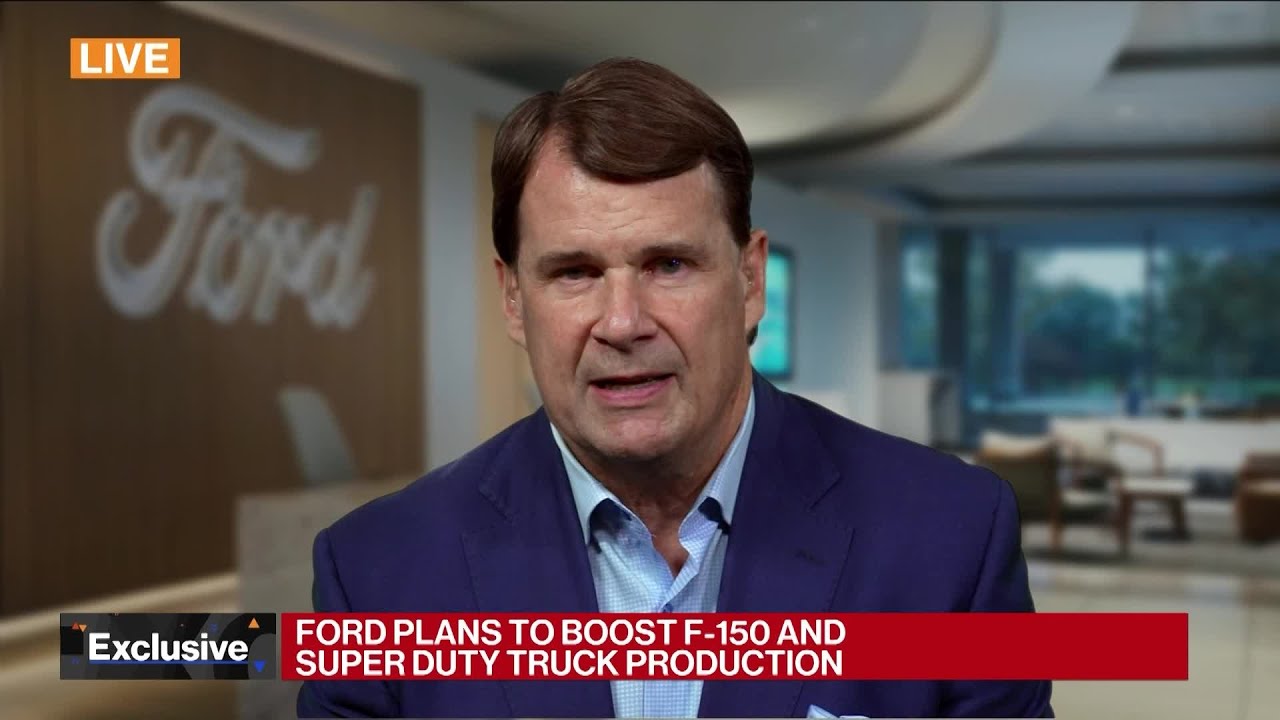 Ford CEO Farley on Supplier Fire, Tariff Impact and EVs
