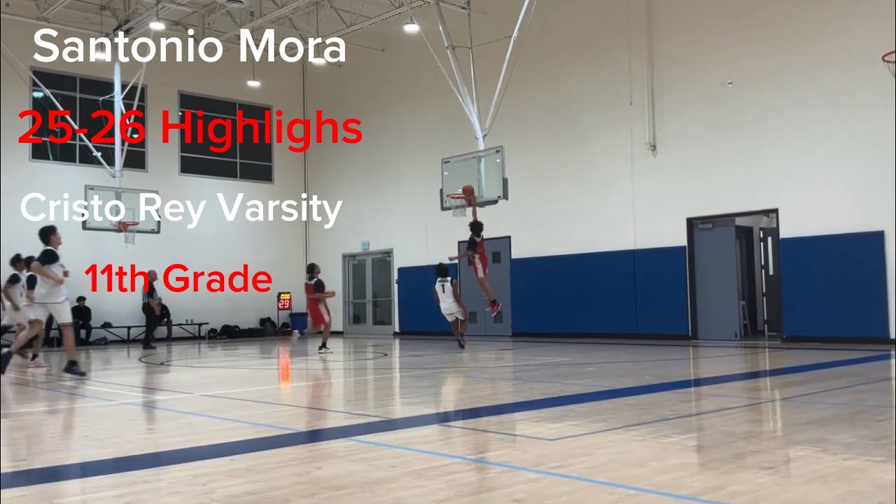 Santonio Mora 25-26 Basketball Highlight Tape| Cristo Rey Varsity| Info in description 