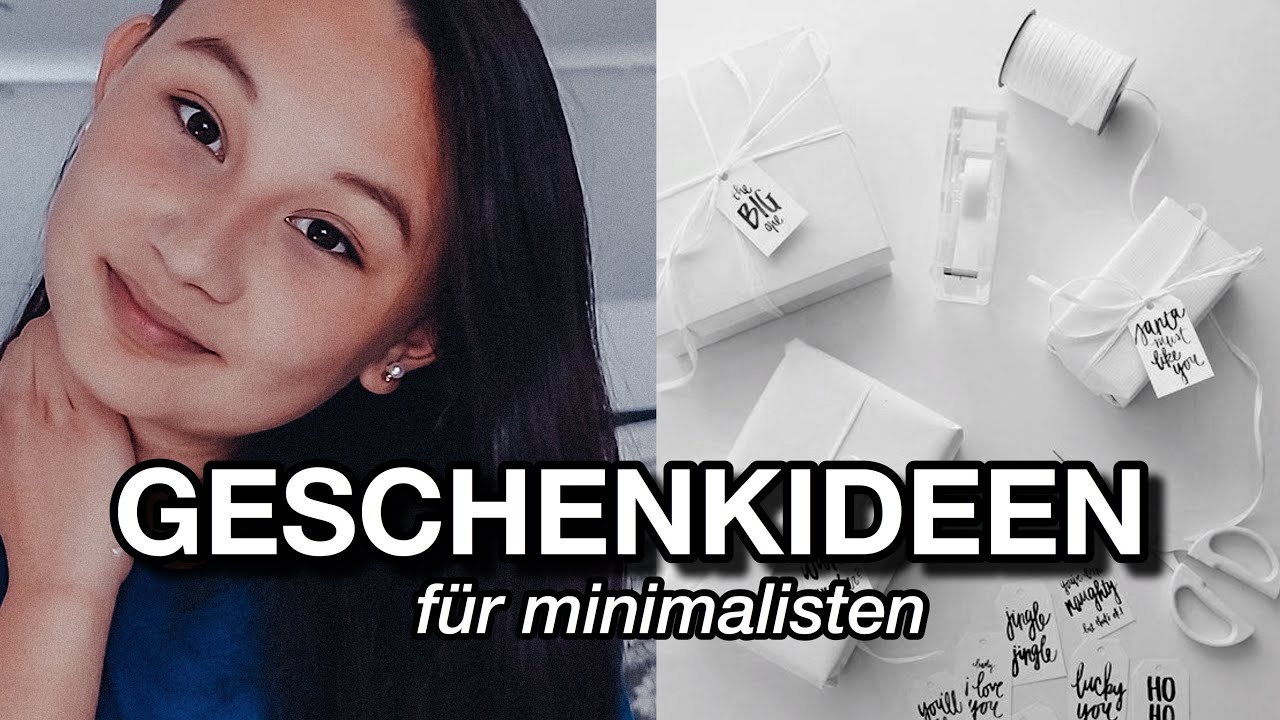 GESCHENKIDEEN FÜR MINIMALISTEN | 10 minimalistische & nachhaltige Geschenke