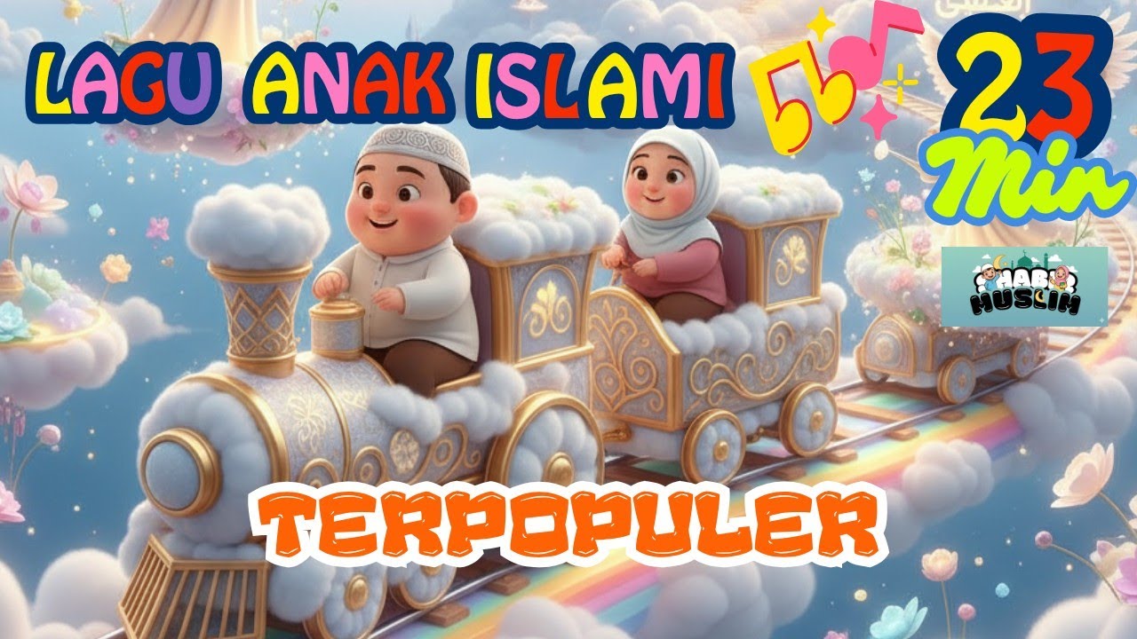 Kompilasi Lagu Anak Islami Terpopuler | Bismillah, Kalimat Thayyibah, Malaikat & Hijaiyah