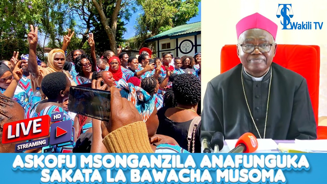 🔴#LIVE: Askofu Msonganzila Anafunguka Sakata la BAWACHA Kupigwa Mabomu Siku ya Wanawake