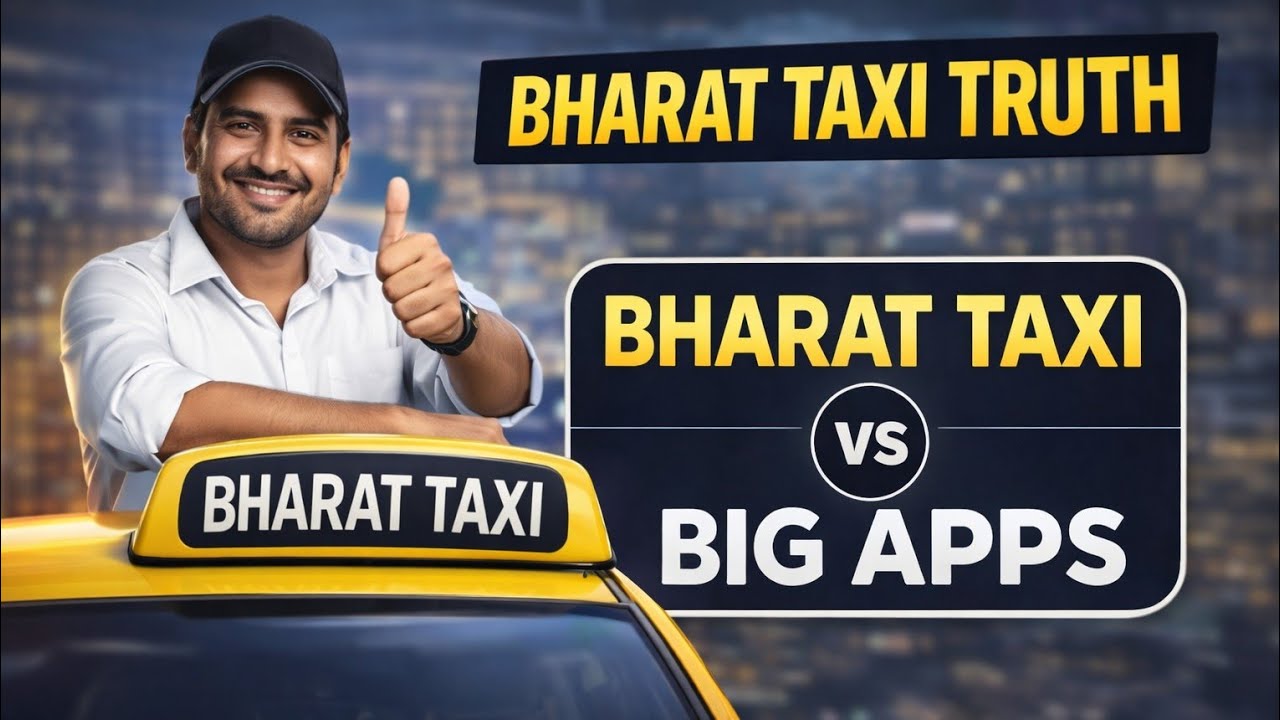 Bharat Taxi Business Model Explained | Ola Uber Ko Challenge?