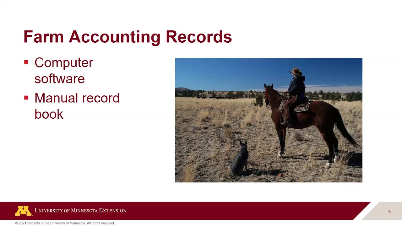 Native Ag Producer - Taxes & Finance Toolkit - Session 2 - Schedule F