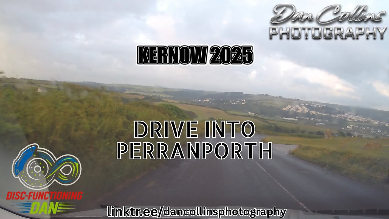 KERNOW 2025: Drive into Perranporth [1440p upscaled to 4K 30FPS]