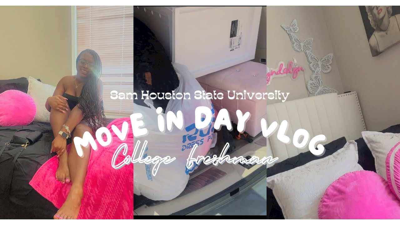 Freshman Move in Day Vlog: Sam Houston State University | shopping, packing, goodbyes + surprise!