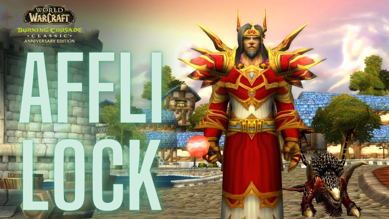 Affliction Warlock Leveling - GRIND to LVL 70 | THE BURNING CRUSADE CLASSIC |