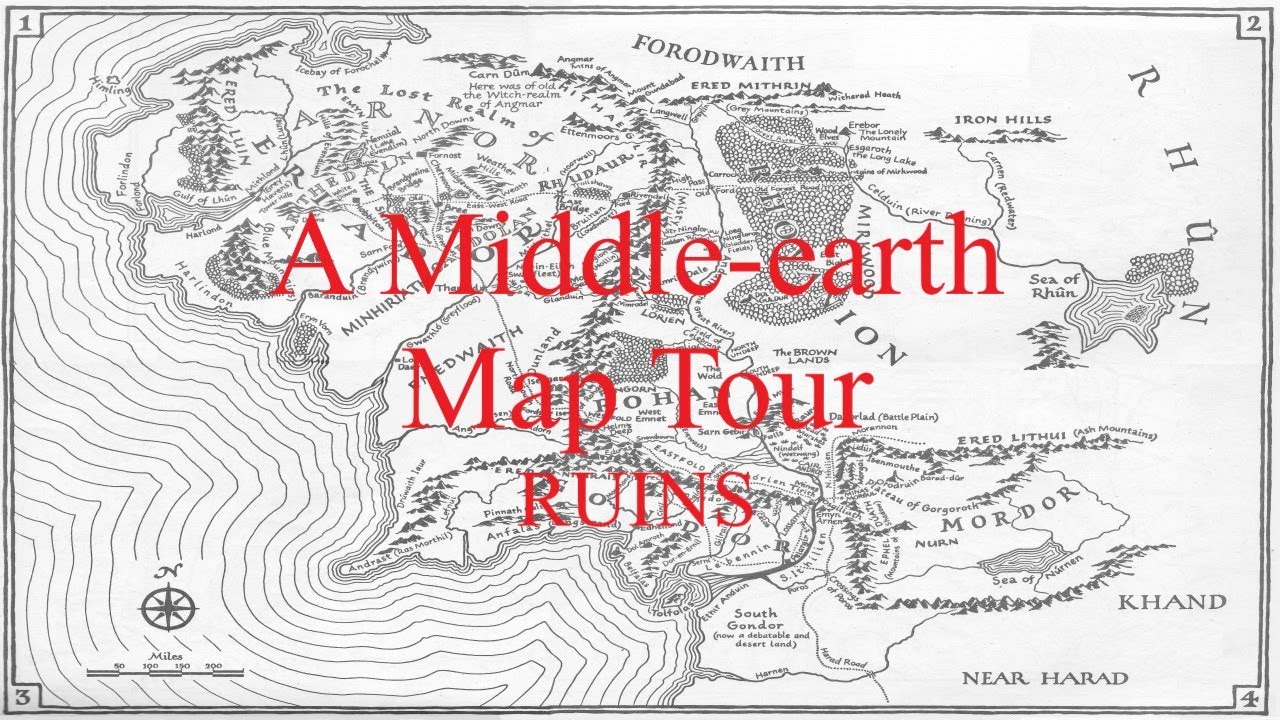 A Middle-earth Map Tour - Ruins