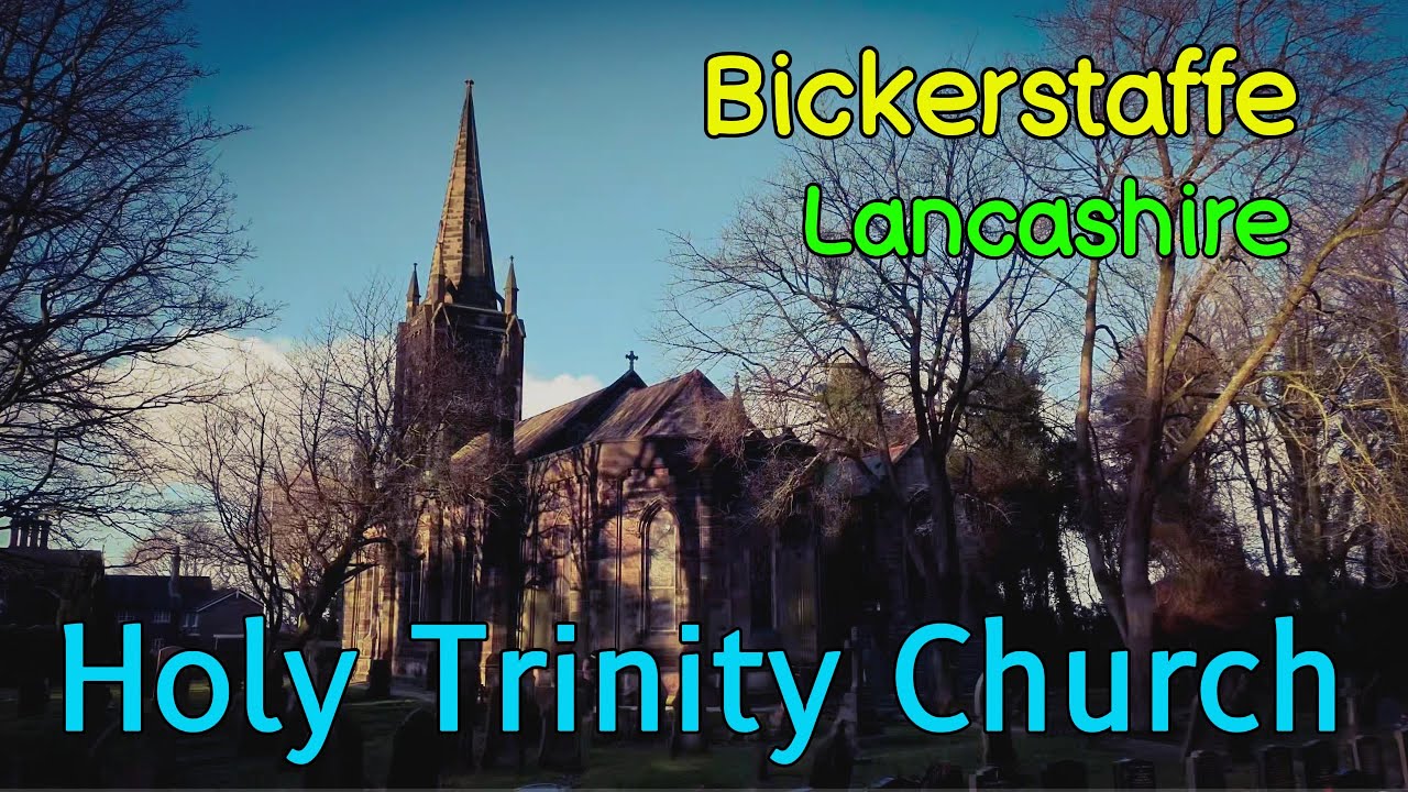 The Holy Trinity Church of Bickerstaffe Lancs, Built in Early English Gothic Revival style