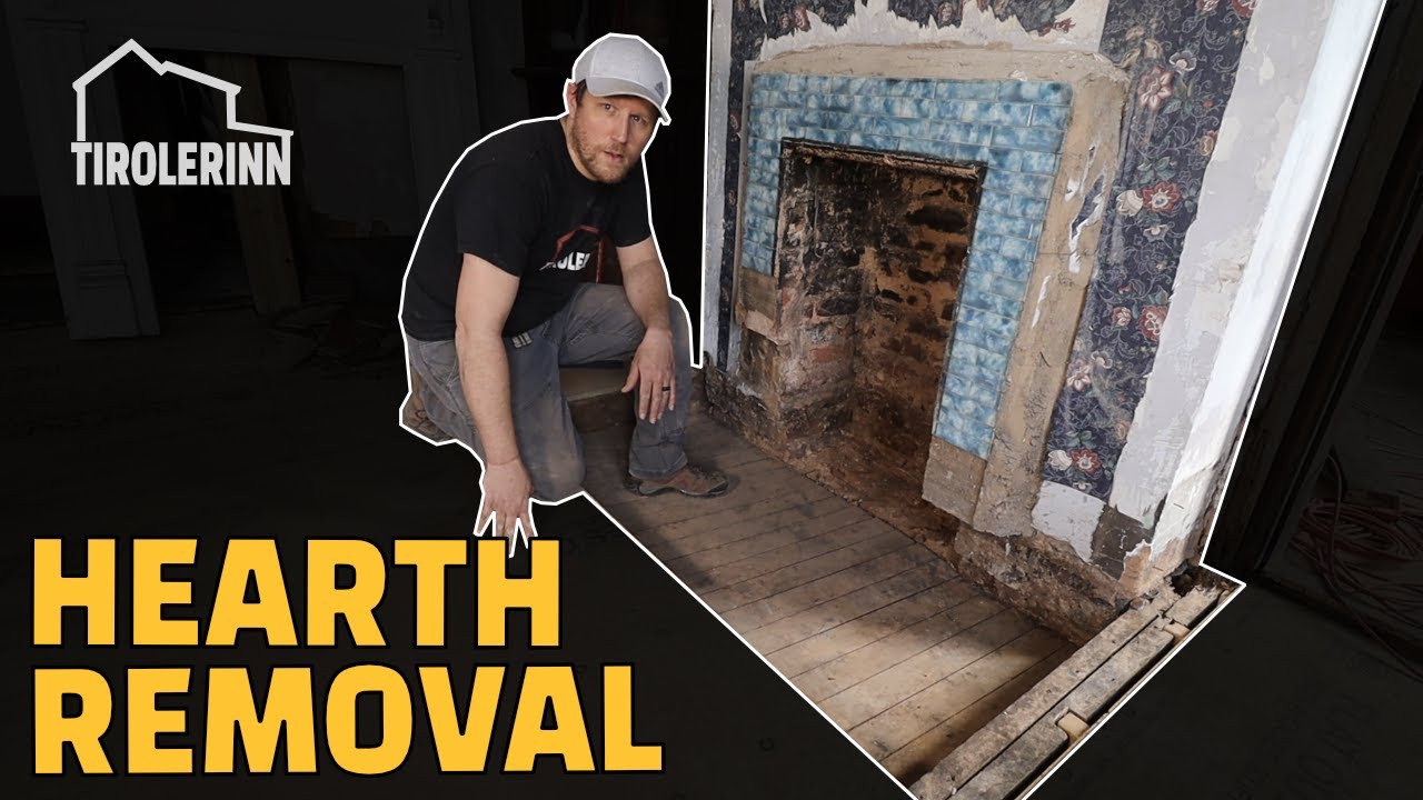 Finalizing the Floor and Hearth removal - Victorian Home Renovation [TirolerInn]