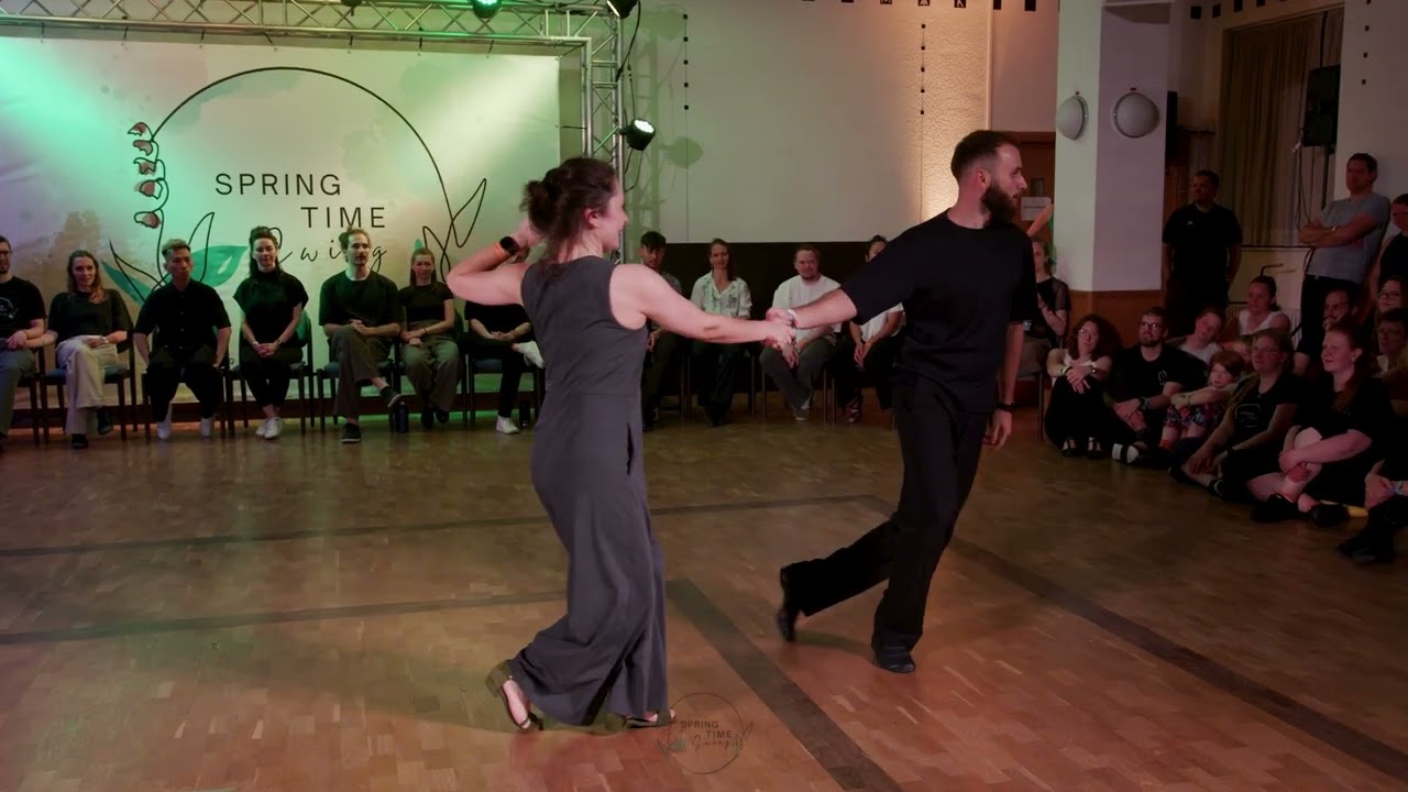 Mathieu Compagnon & Ekaterina Wolff - 2nd place Strictly Open Finals - Spring Time Swing 2025
