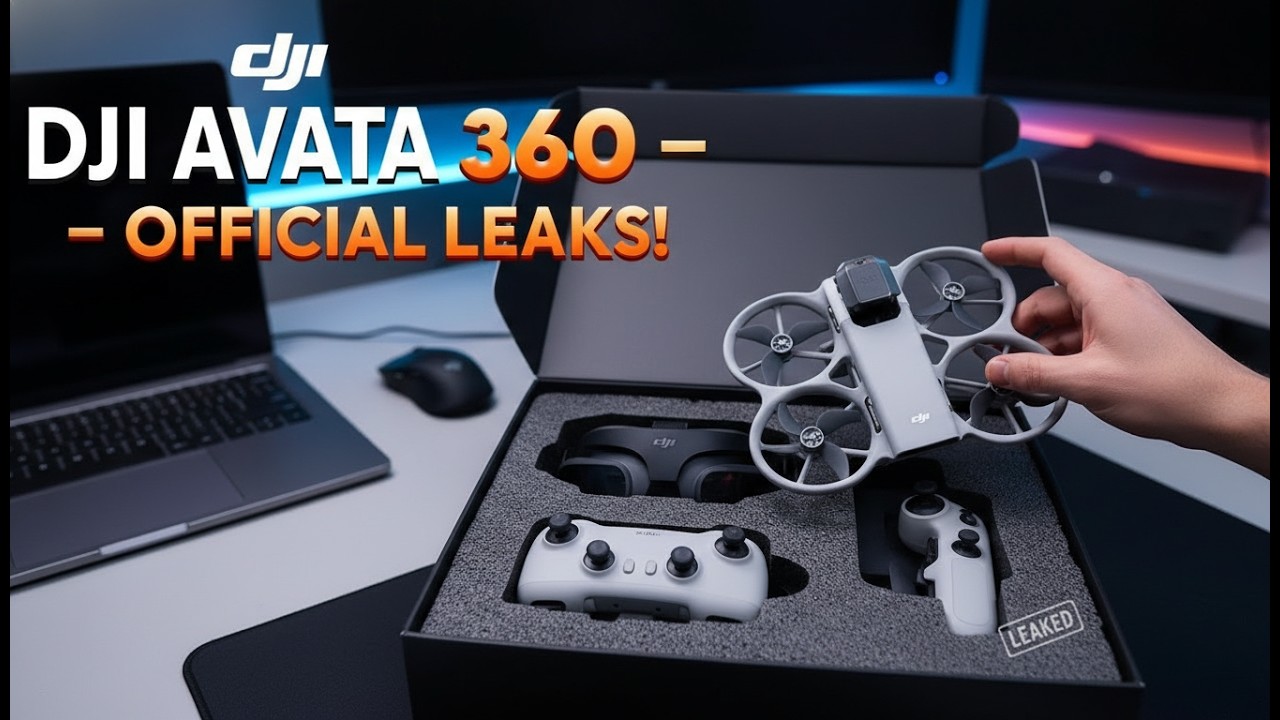 DJI Avata 360 – Official Leaks!