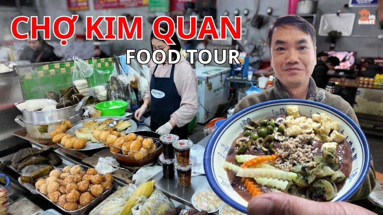 Chợ Kim Quan: Tìm lại dư vị truyền thống và những thức quà dân dã giữa lòng Long Biên hiện đại
