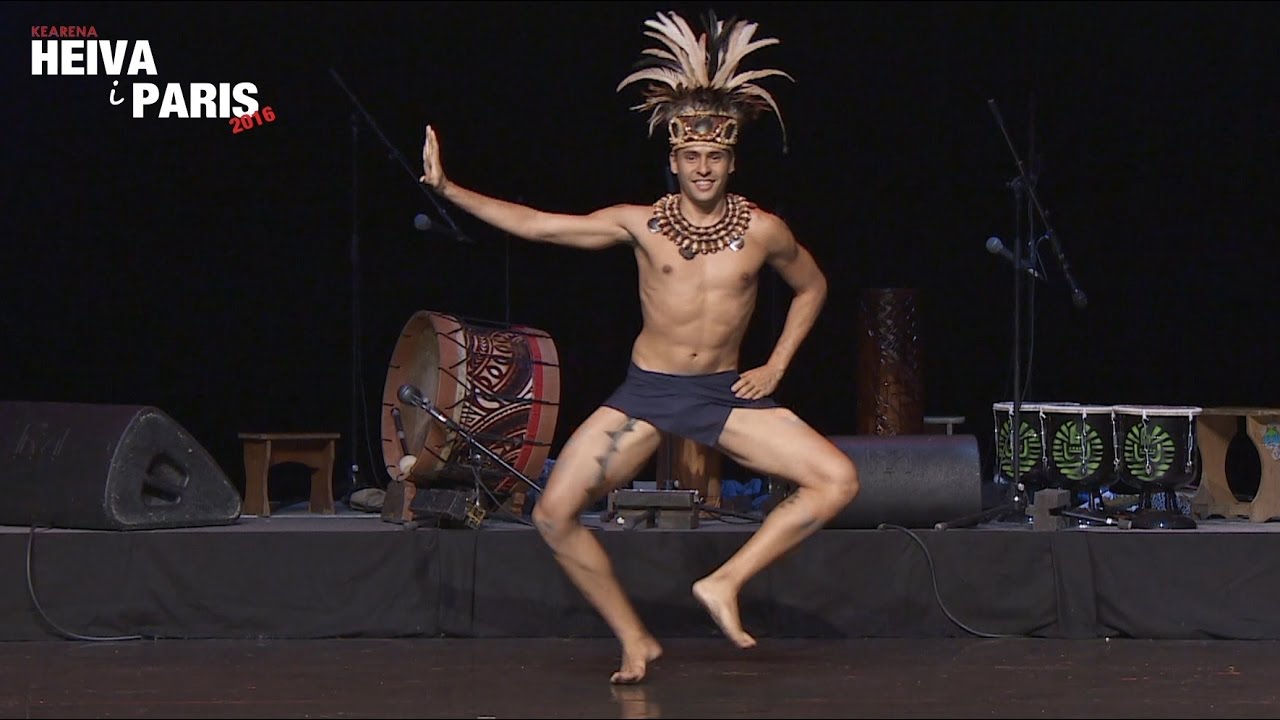 Tuarii Tracqui - Guest Heiva i Paris 2016 - Otea Performance Ori Tahiti