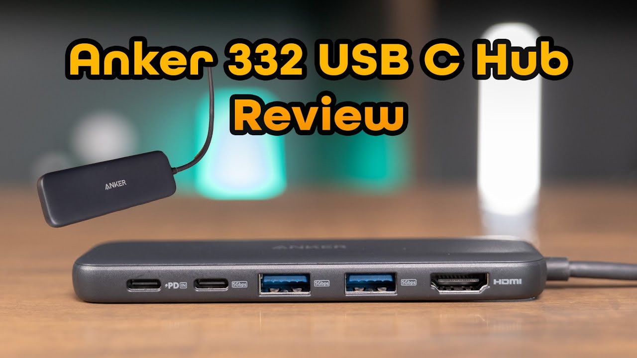 Review of the Anker 332 USB C Hub