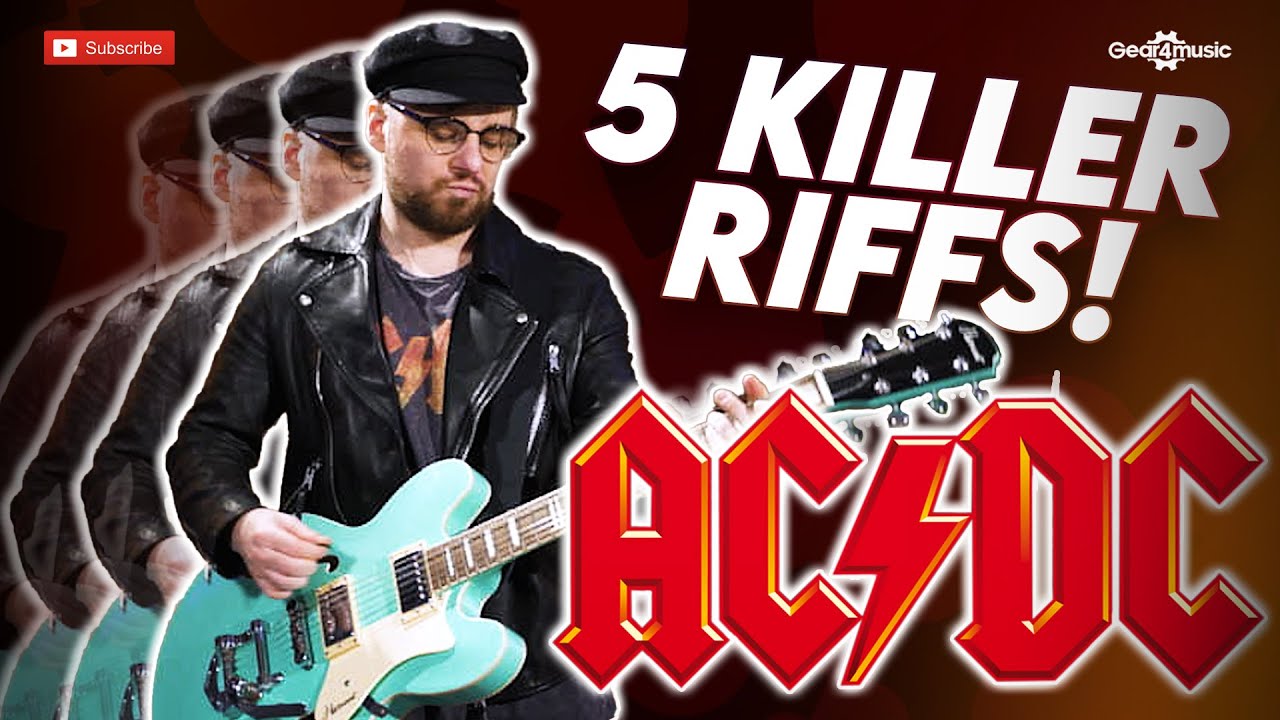 5 Incredible AC/DC Guitar Riffs! | Gear4music Guitars