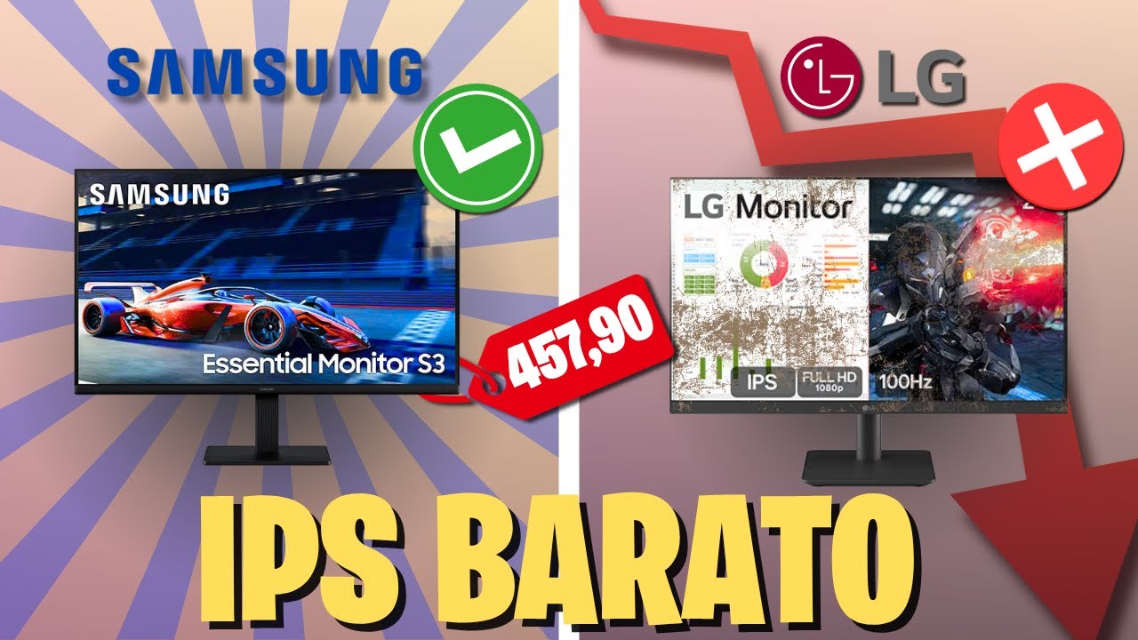 O ESSENTIAL MONITOR S3 É BOM? SAMSUNG IPS BARATO - REVIEW COMPLETA