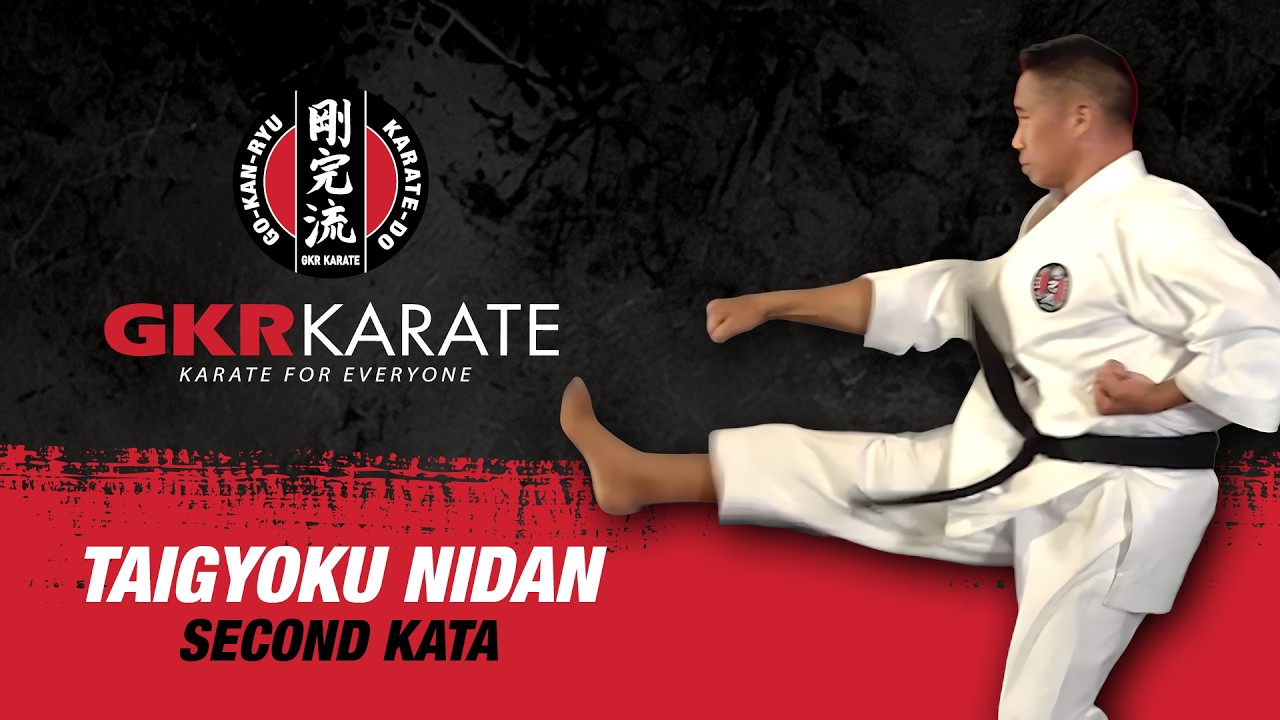 GKR Karate 2nd Kata - Taigyoku Nidan Tutorial - Technique Breakdown