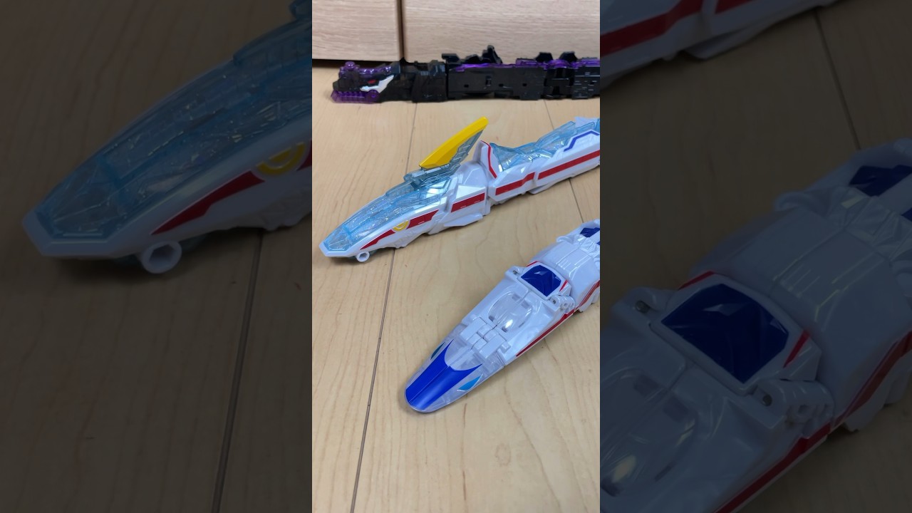 【魔進戦隊キラメイジャー】キングエクスプレスザビューンで遊んでみた#toys #スーパー戦隊 #powerrangers #megazord #rasuba